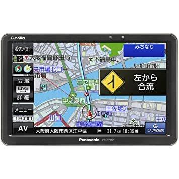 【極美品】2018年製7V型SSDカーナビ CN-G720D パナソニックゴリラ Panasonic（パナソニック） Panasonic Gorilla SSDポータブルカー