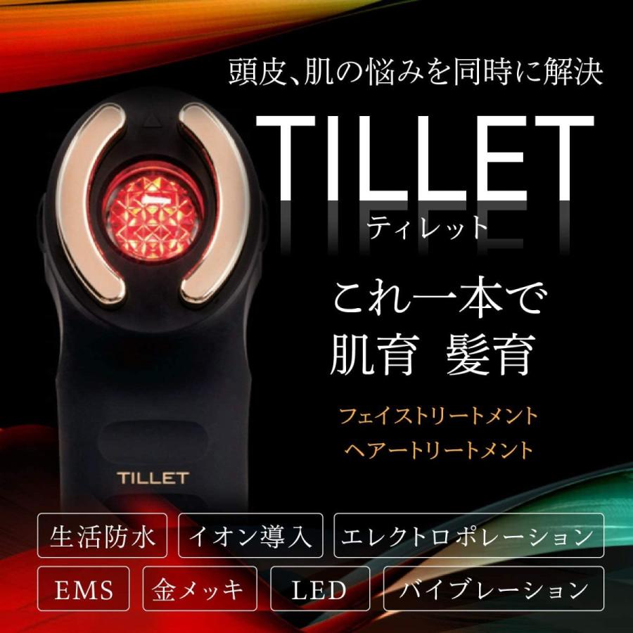 TILLET デンキバリブラシ TILLET EMS美顔器 | www.oartspace.com