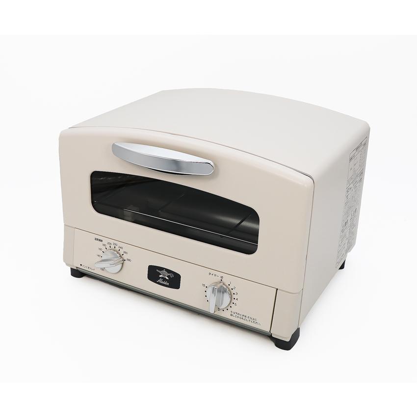 一番の Aladdin アラジン AETGS13C オーブントースター 1270W ホワイト