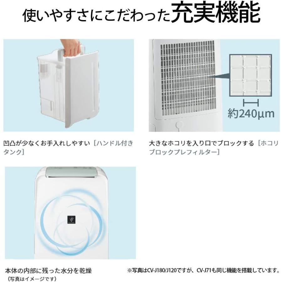 プラズマクラスター 【国内正規品】【保証付】シャープ 除湿機 衣類