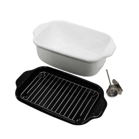 富士ホーロー 【国内正規品】富士ホーロー 角型天ぷら鍋 ホワイト TP