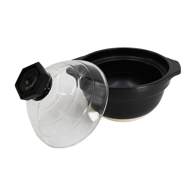 HARIO（ハリオ） 【国内正規品】HARIO フタがガラスのご飯釜 ごはん釜