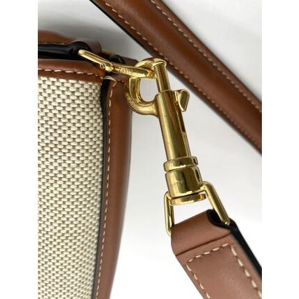 セリーヌ　CELINE バケットバック　美品 CELINE セリーヌ ティーンバケット16 ショルダーバッグ ブラウン