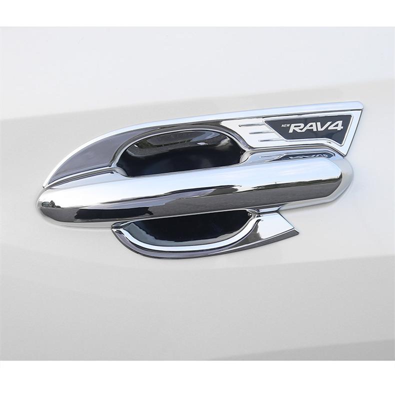 RAV4 新型 XA50系 ドアハンドルカバー ドアボウルカバー メッキ サイド