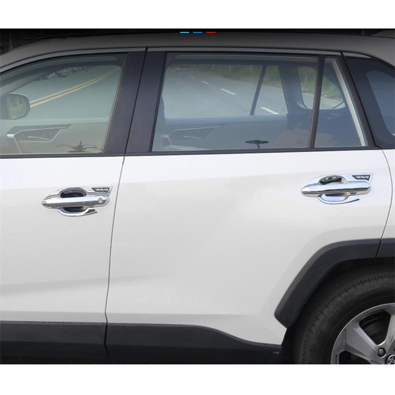RAV4 新型 XA50系 ドアハンドルカバー ドアボウルカバー メッキ サイド