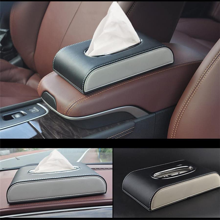 レクサス（LEXUS） 専用 ティッシュボックス 革 PUレザー 車 高級