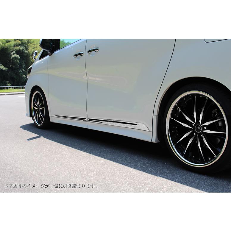 トヨタ（TOYOTA） アルファード ヴェルファイア 30系 前期 後期 サイド