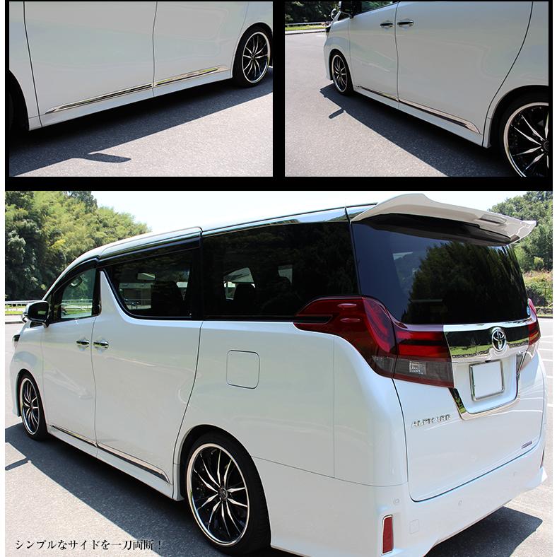 トヨタ（TOYOTA） アルファード ヴェルファイア 30系 前期 後期 サイド