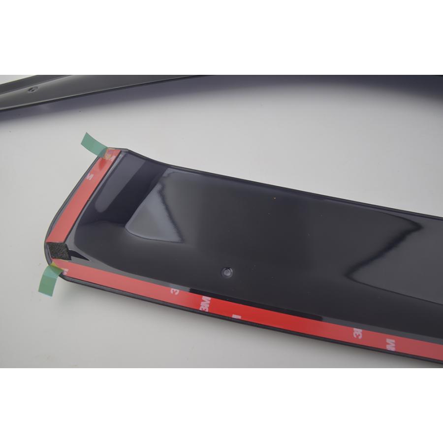 ハイエース 200系 6型 ドアバイザー スモークバイザー サイドドア