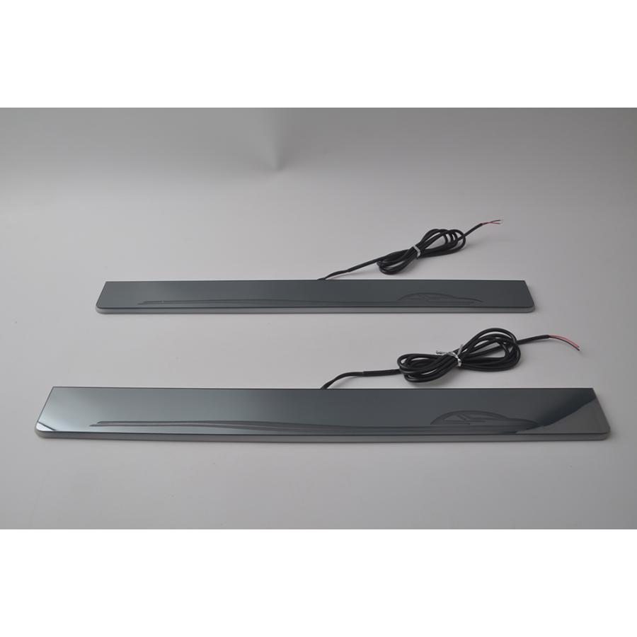 クラウン CROWN 新型 220系 専用 スカッフプレート LED シーケンシャル