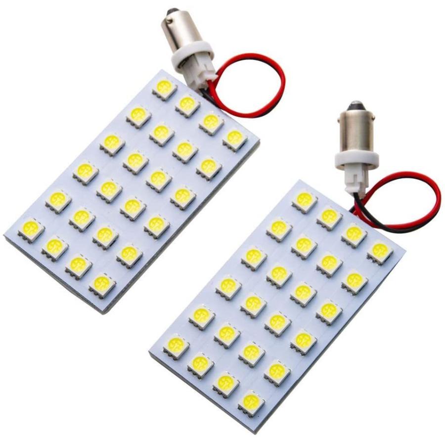 三菱ふそう LEDルームランプ 24V 4×6発 G14 2pcs スーパーグレート2000