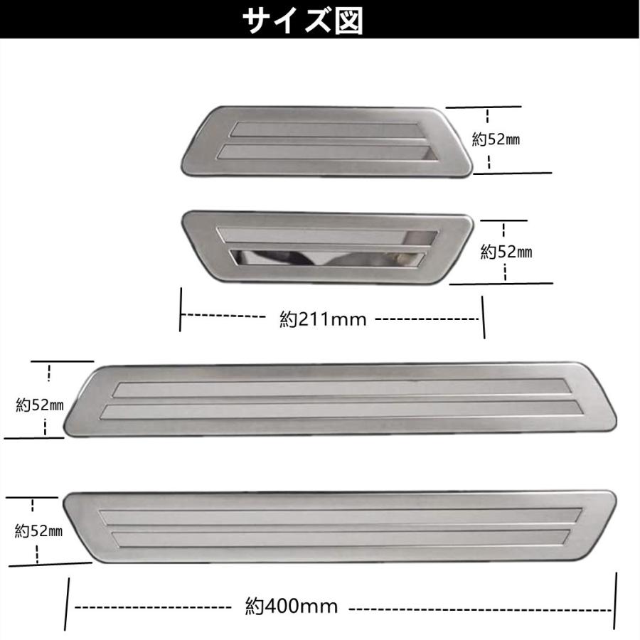 ハリアー エンドレスジャパン 新型ハリアー 80系 スカッフプレート