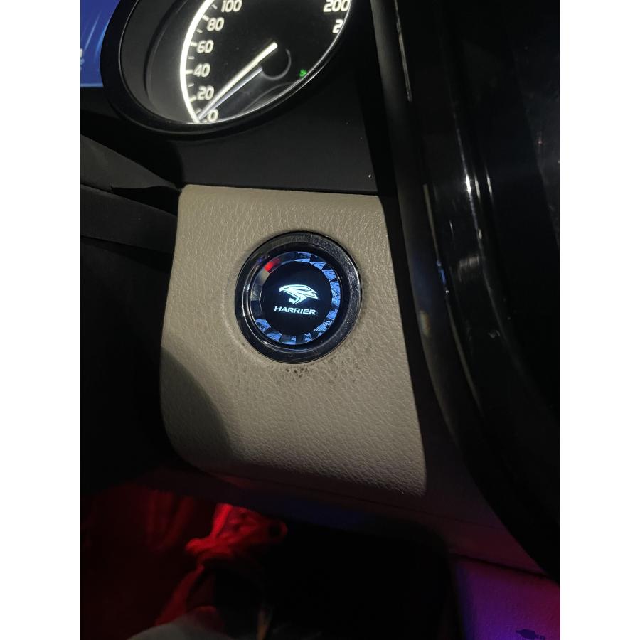 ハリアー　60　 グラージオ　アンダーダッシュカバー　スタートボタンカバー Amazon | ハリアー専用 車用 エンジン スタートカバー ハリアー