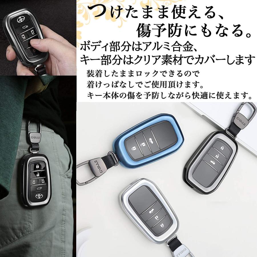 ハリアー トヨタ 80系専用 スマートキーカバー キーケース