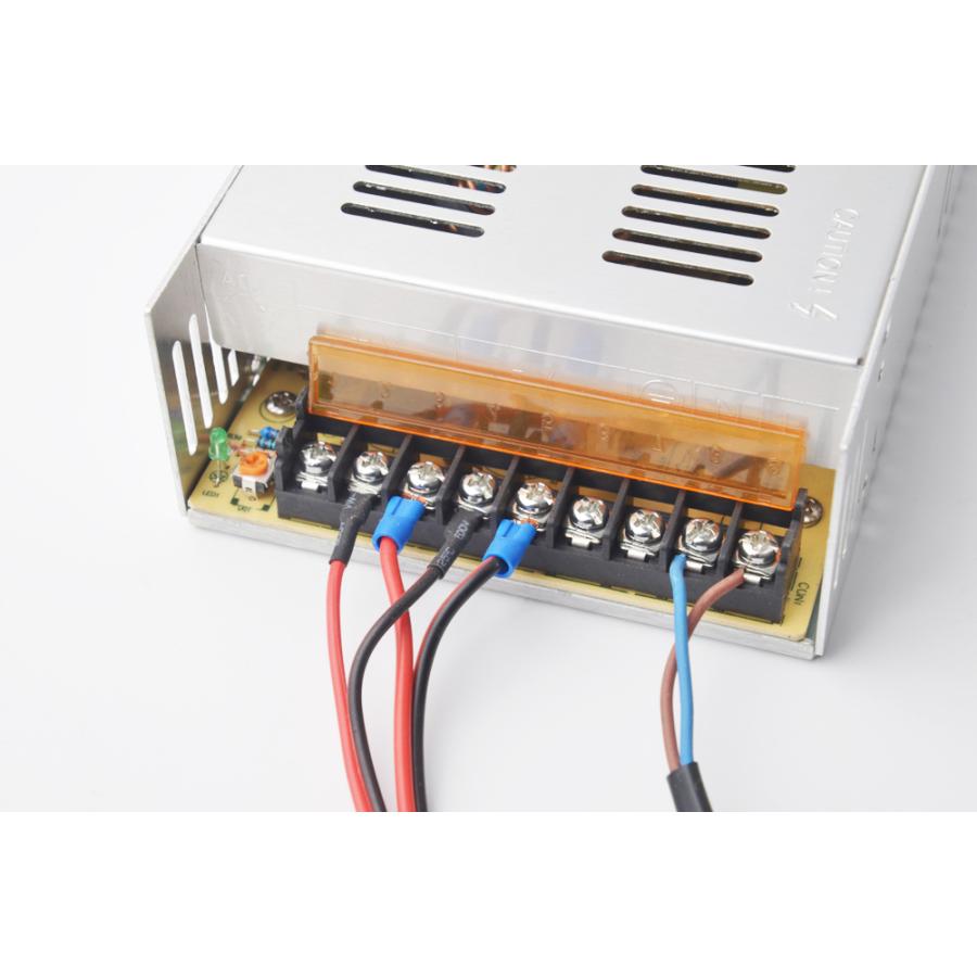 電源付き AC DC コンバーター 12v 30A 変換器 100v→12v 電圧 電源付き AC DC コンバーター 12v 30A 変換器 100v→12v 電圧