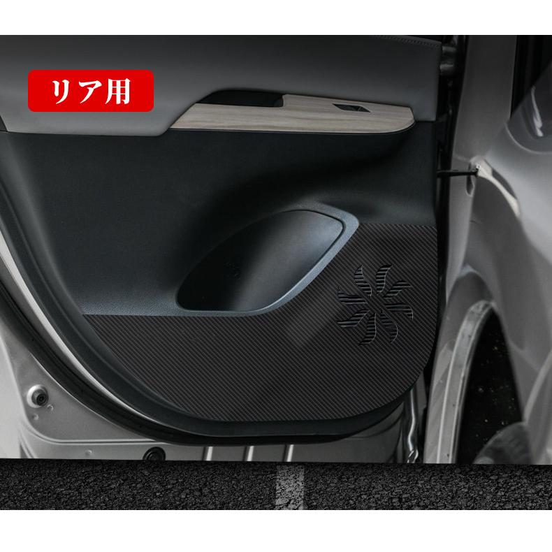 ハリアー トヨタハリアー 80系 85系専用ドアキックガードドアトリム