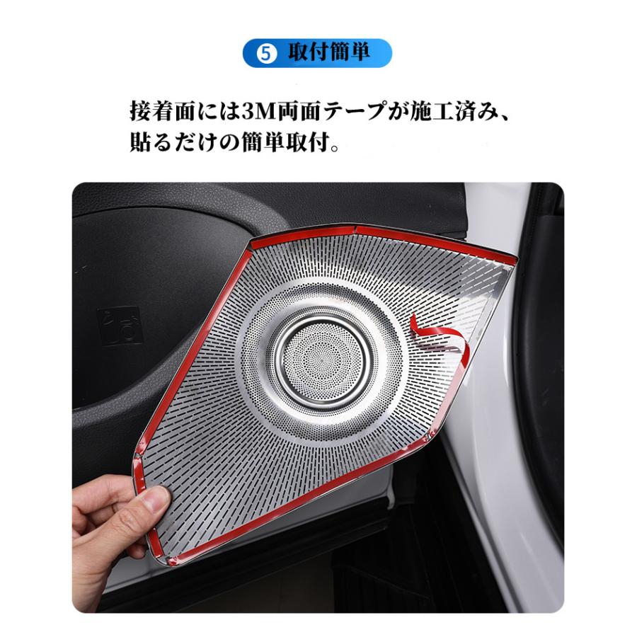 ハリアー ハリアー80系専用ドアスピーカーカバー インテリアパネル