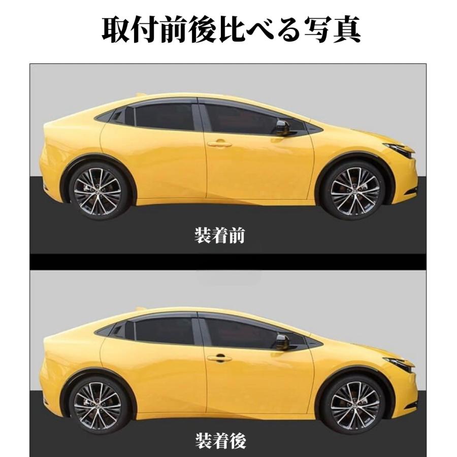 プリウス トヨタ 新型 プリウス60系 5代目 ドアハンドル プロテクター