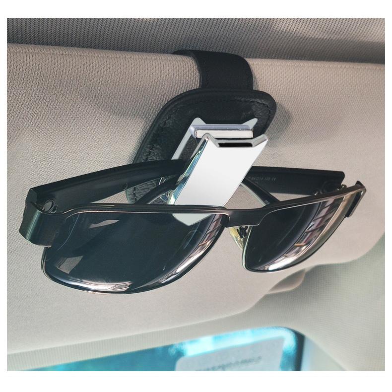 トヨタプリウス60系用メガネホルダーレザーサングラスクリップ カーサンバイザー用サングラス 眼鏡 チケット カード クリップ ホルダー メガネクリップ｜endlessjapan-store｜10