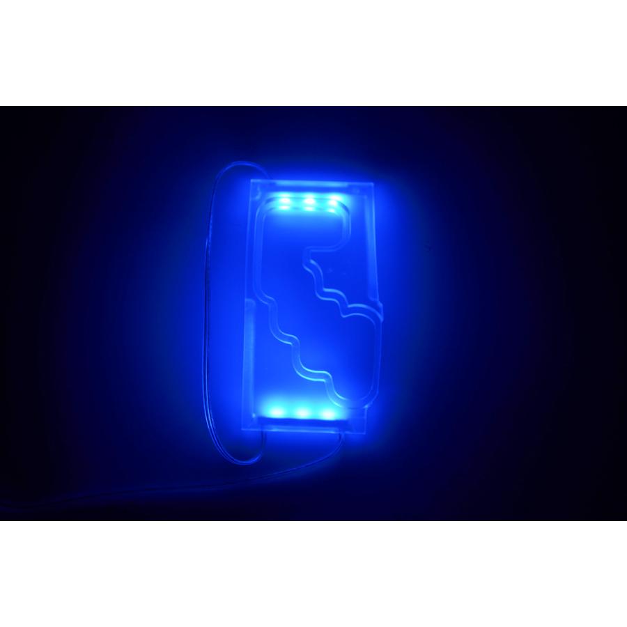 ハイエース 200系 4型後期5型6型7型 シフトゲートイルミネーション LED ブルー・ホワイト　高品質アクリル製1枚　シフトランプ6速AT専用｜endlessjapan-store｜07