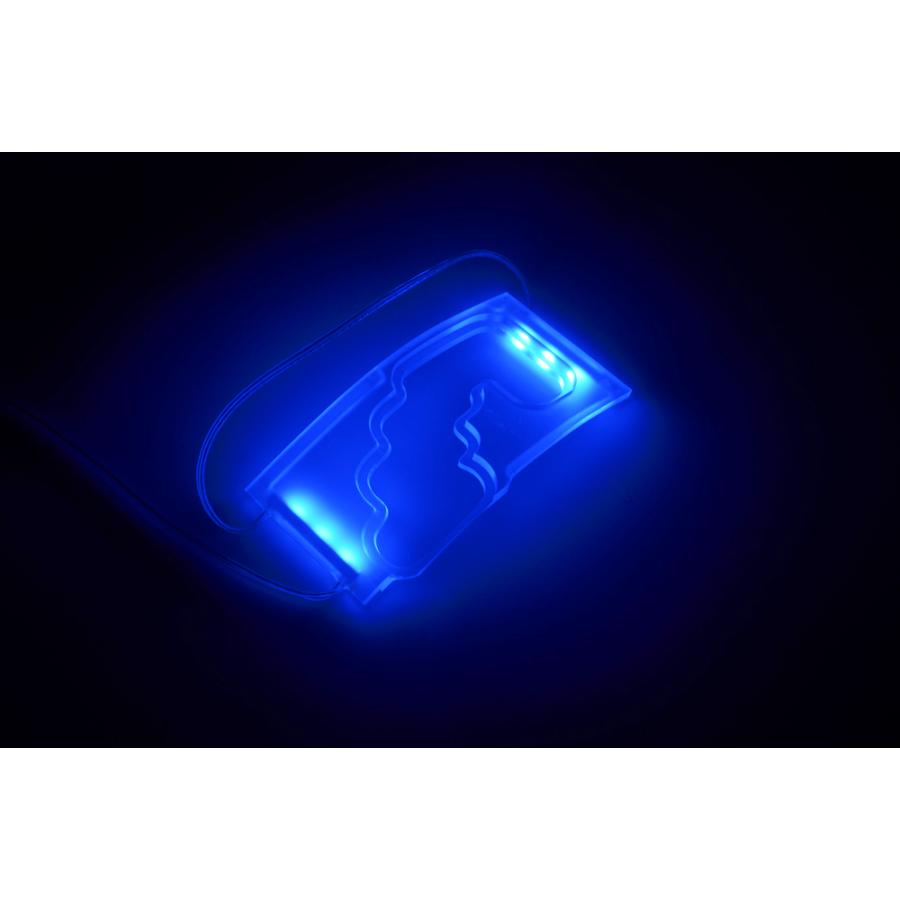 トヨタ ハイエース 200系6型専用  シフトゲートイルミネーション LED ブルー・ホワイト　高品質アクリル製1枚　6速AT専用 シフトランプ｜endlessjapan-store｜08