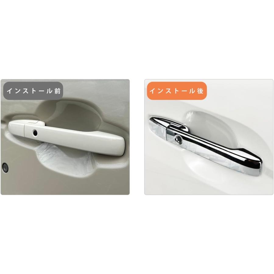 N-BOX ホンダ・N-BOX（3代目）JF5/JF6型 専用 ドアノブカバー ドア