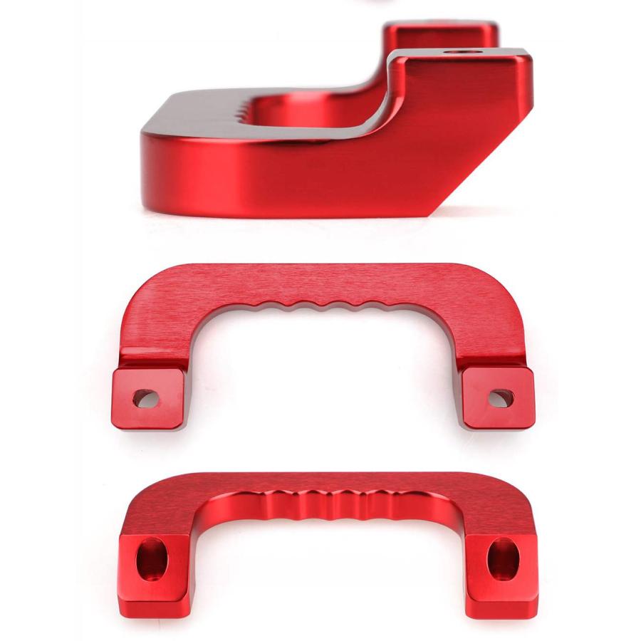 ハイエース 200系 アシストグリップ アルミ製 ブラック 左右セット 1型