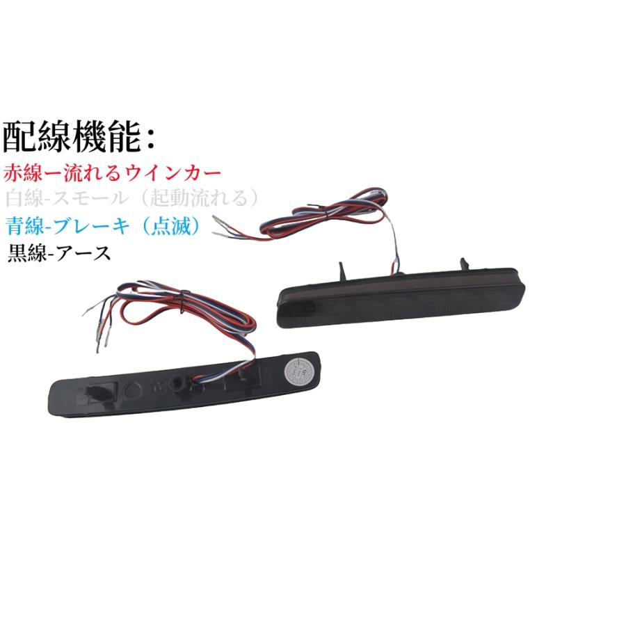 NOAH トヨタ LEDリフレクターランプ レッドレンズ シーケンシャル