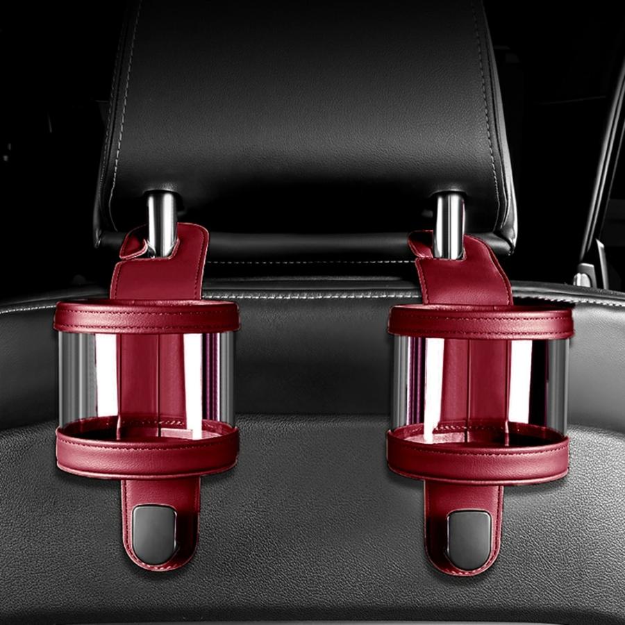 アクア 新型アクア MXPK10系後部座席 車用シートフック 2in1 荷物掛け