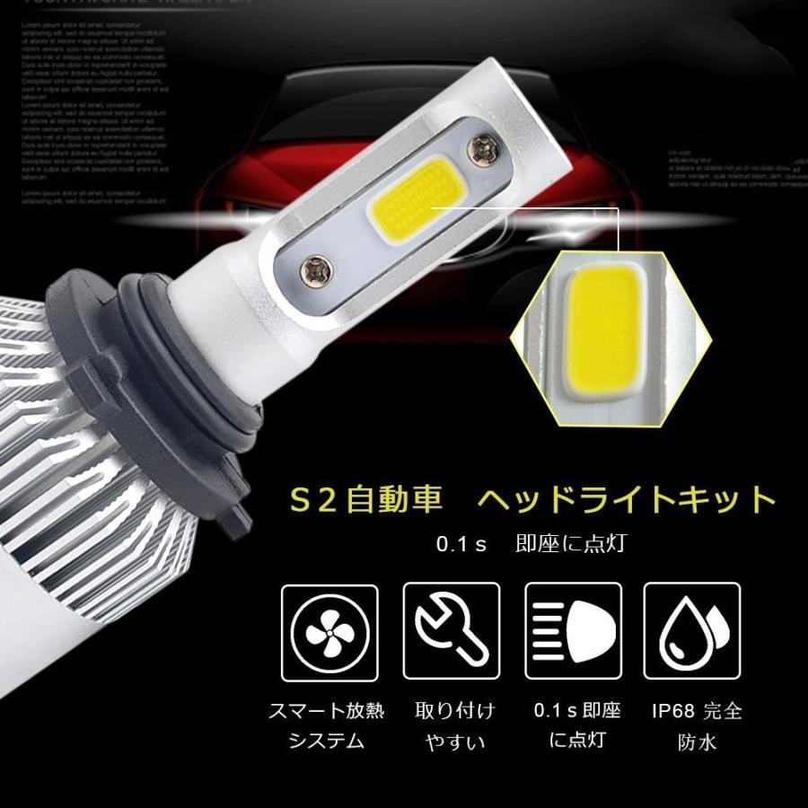 一体型LED H1 DC9V-32V COBチップ搭載 ホワイト 2個セット ヘッドライト・フォグライト オデッセイ　CR-V　エリシオン　ジューク　フーガ　マーチ｜endlessjapan-store｜02