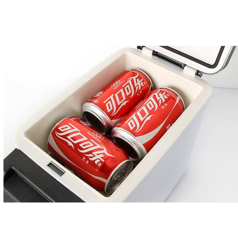 車載 6L 自動車用 冷温庫 小型シガーライト・コップトレイ付き 保温