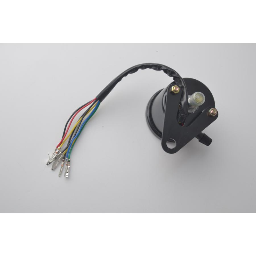 新品 機械式 バイク ミニ スピードメーター 140km/h 65mm トリップ付