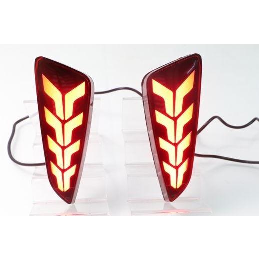 C-HR トヨタ LED リフレクター D レッド ZYX10/NGX50 TOYOTA スモール