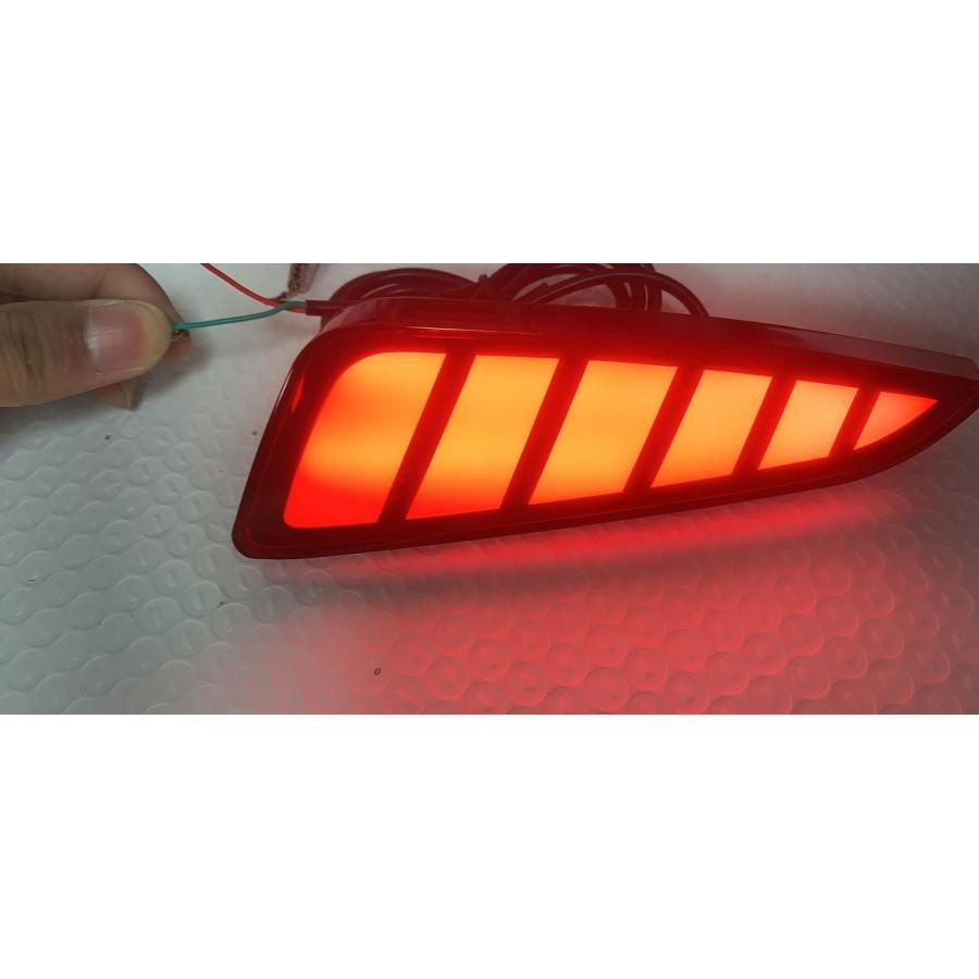 C-HR CHR トヨタ LEDリフレクター ランプ 左右set リアガーニッシュ