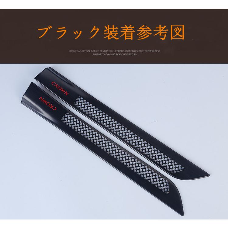 クラウン 高品質！ステンレス製クラウン210系用ドア エアコン