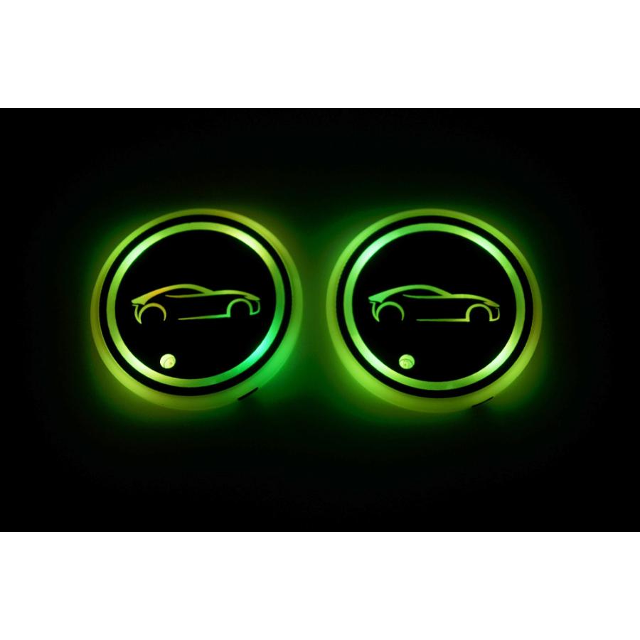 クラウン クラウン200系 210系 220系車用 LED ドリンクホルダー マット