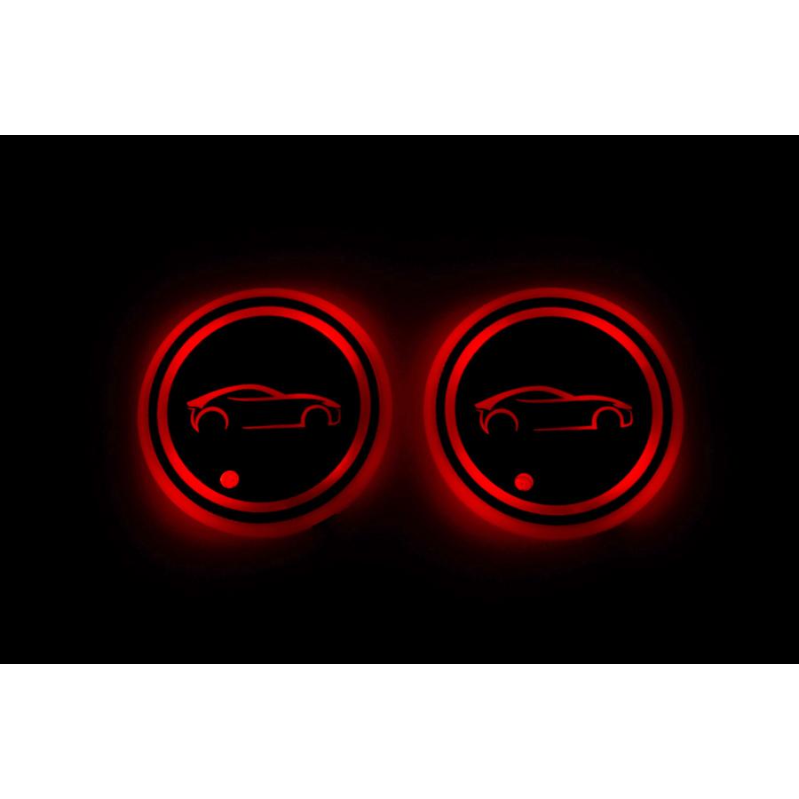クラウン クラウン200系 210系 220系車用 LED ドリンクホルダー マット