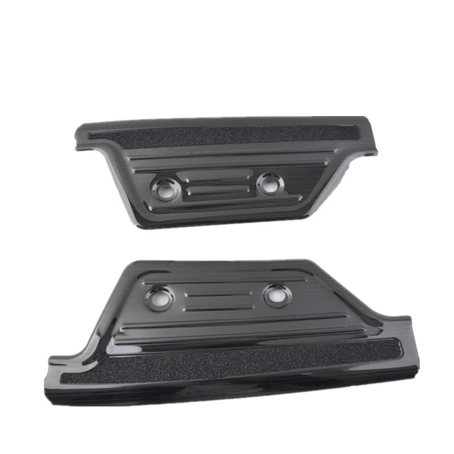 ハイエース ハイエース200系 前席スカッフプレートブラック