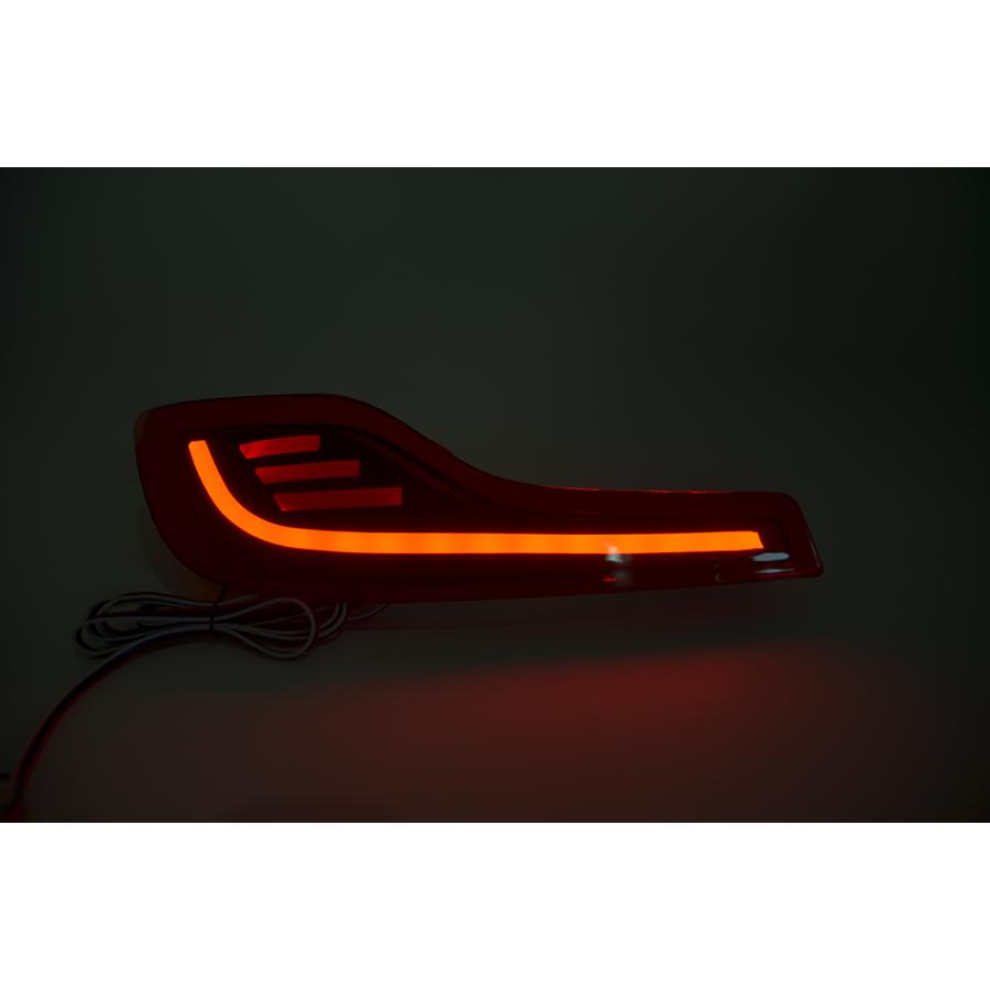 CR-V 新型 RT5 RT6 RW1 RW2 専用 LEDリフレクター レッド