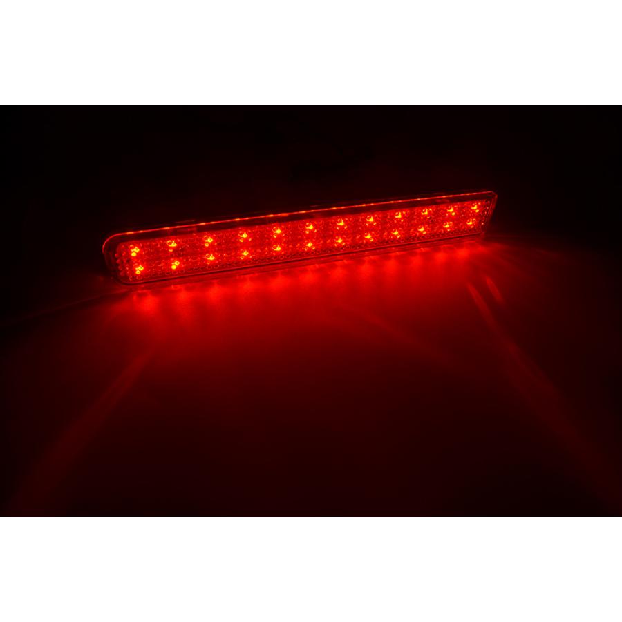 ワゴンR LED リア バンパー リフレクター 赤/白レンズ MRワゴン MF33S