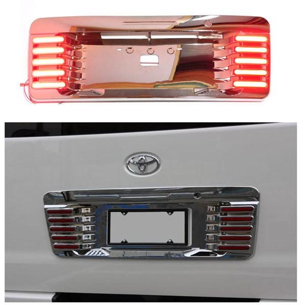 ハイエース 200系 レジアスエース リア ナンバー ガーニッシュ メッキ