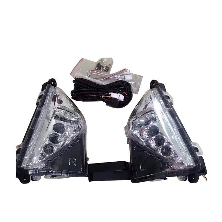 プリウス トヨタプリウス50系 専用 LED デイライト付き フォグランプ