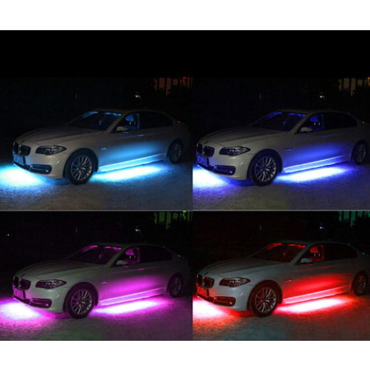 トヨタ アンダーネオン ライト RGB LED テープ 90cm/120cm 4本