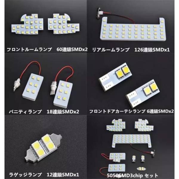 ☆新型ハリアー60系LEDルームランプセット306連級ハイブリッドok