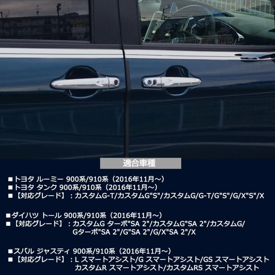 ルーミー トヨタ タンク トール ジャスティ ドアノブカバー ドア