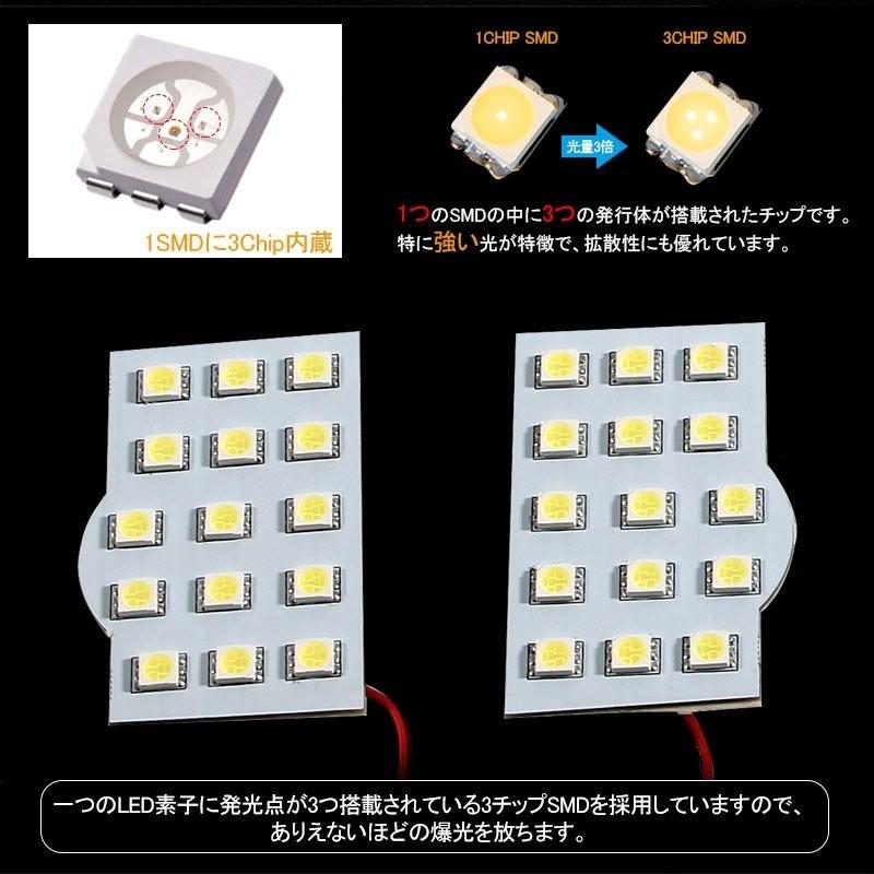 日産（NISSAN） エルグランド E51 LEDルームランプ ホワイト/白 室内灯