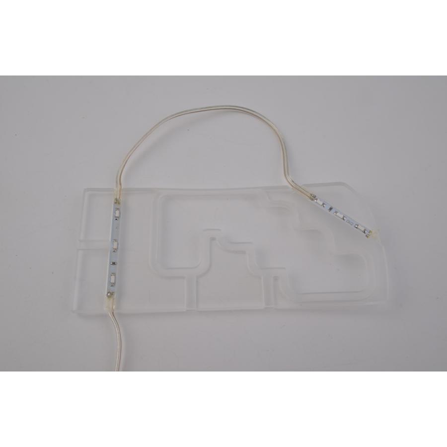 ⭐︎新品同様⭐︎美品⭐︎ LED ウォーターランプ アクアランプ リモコン付モデル アクア トヨタAQUA シフトゲートイルミネーション LED ブルー 高