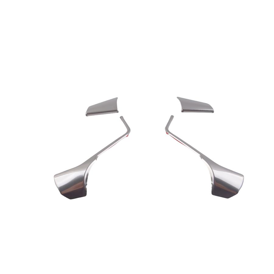 クラウン トヨタ 210系 ステアリング ガーニッシュ カバー サテン