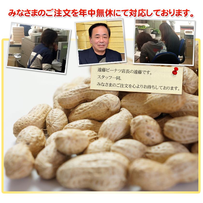 2023年度産 新豆 千葉県産落花生 煎ざや Ｑなっつ 1.5kg(500g×3袋)｜endo-peanuts｜07