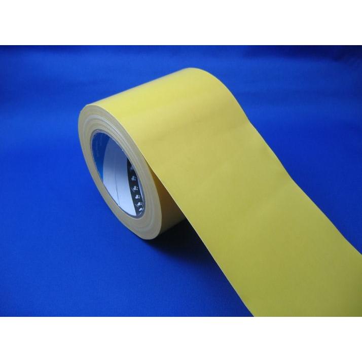 最大74%OFFクーポン寺岡製作所 145 オリーブカラー布粘着テープ 100mmX25m 黄色・イエロ 梱包、テープ
